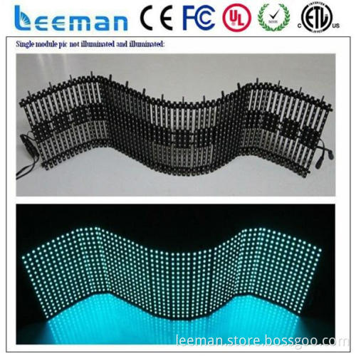 flexible outdoor led screen module led p10 tv shows/flow shows soft flexible led curtain